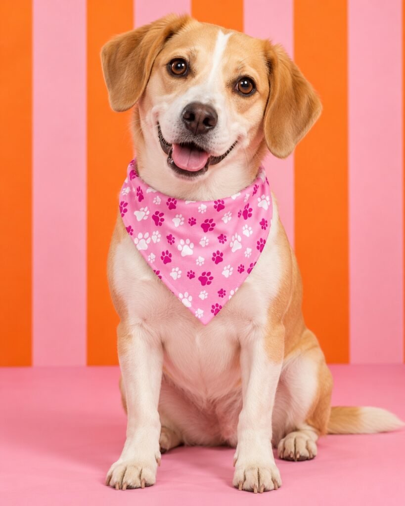 Huellitas rosa · Perro